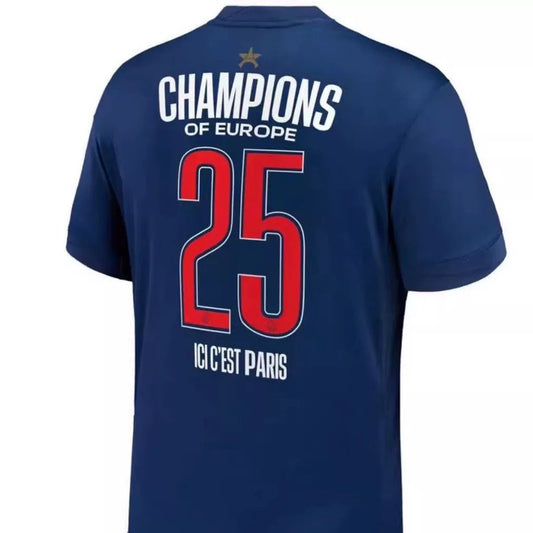Maillot psg collector champion d’Europe