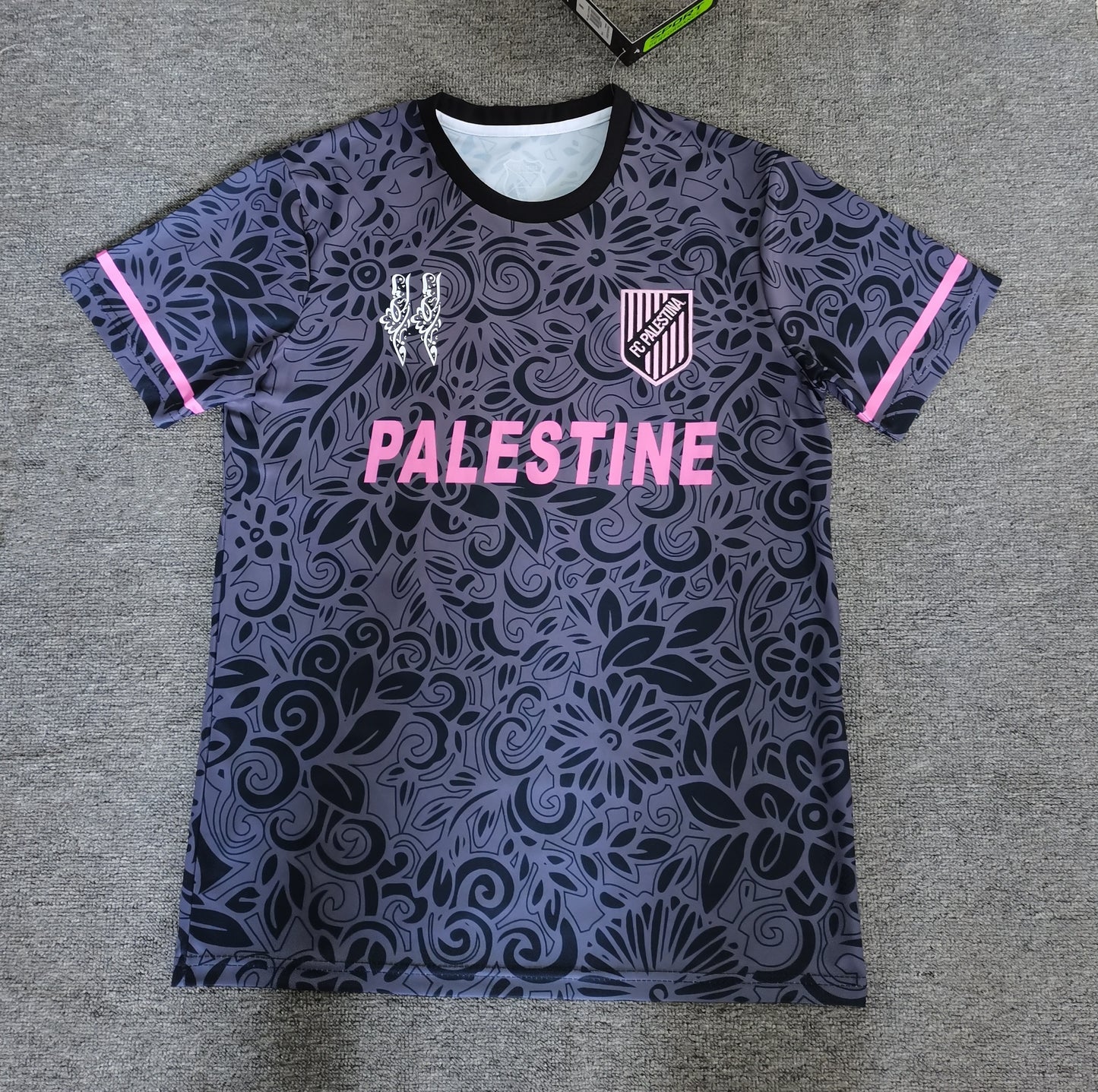 Maillot Palestine noir 2025